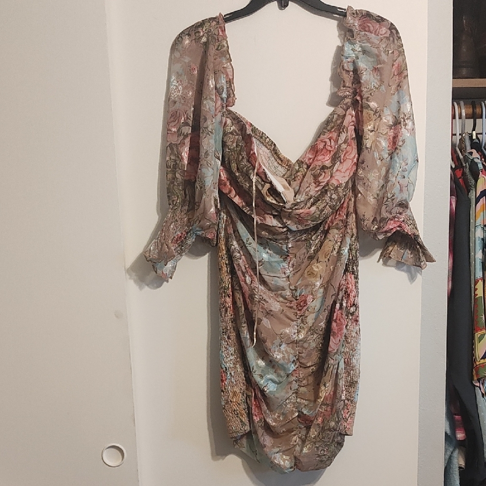 Floral Chiffon Dress